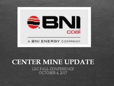 BNI Center Mine 2017 Fall Meeting Presentation Cover